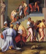 Pharaoh Pardons the Butler and Ordes the Execution of the Baker Pontormo