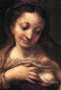 Virgin and Child with an Angel Correggio