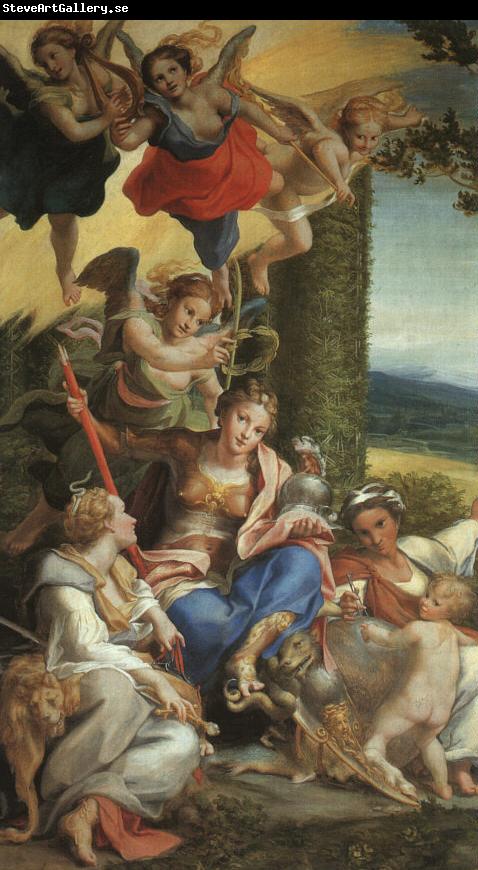Correggio Allegory of Virtue