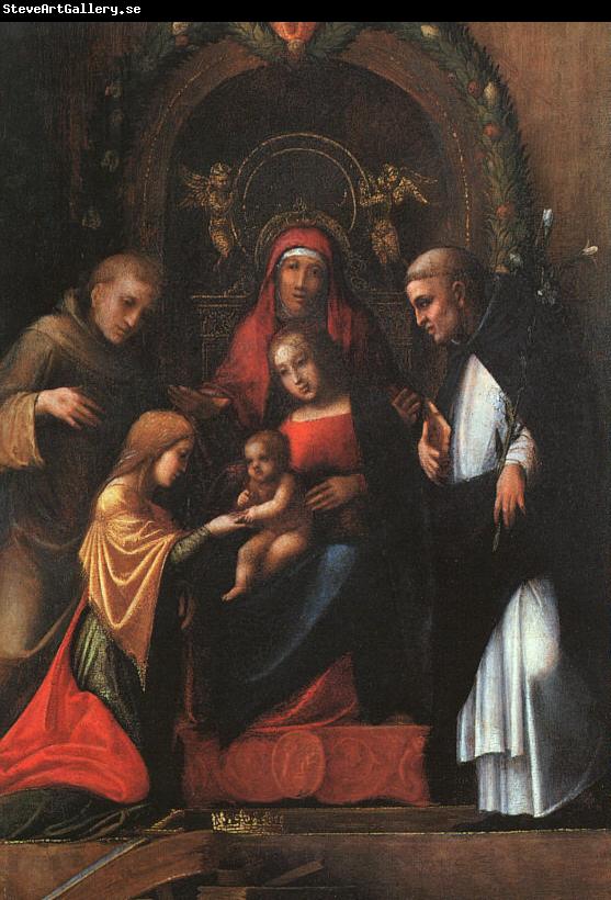 Correggio The Mystic Marriage of St.Catherine