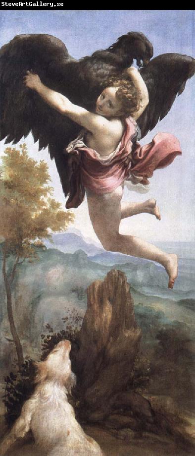 Correggio Abducation of Ganymede