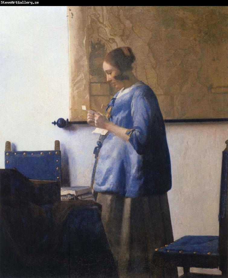 JanVermeer Woman Reading a Letter