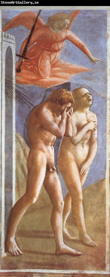 MASACCIO Verdrijving from the paradise