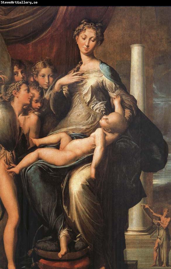 PARMIGIANINO The Madonna of the long neck