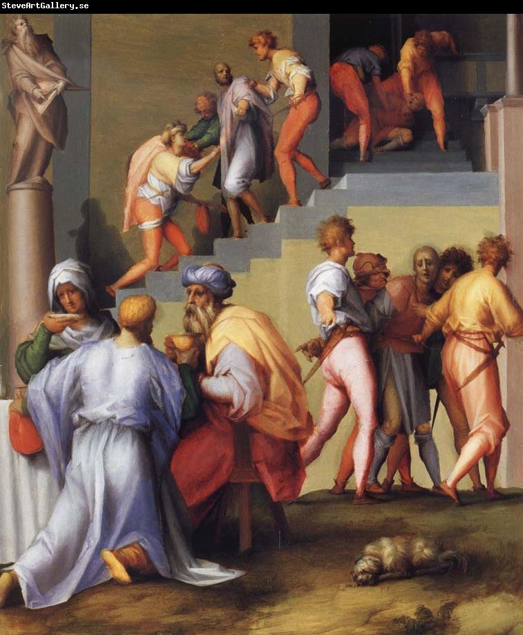 Pontormo Pharaoh Pardons the Butler and Ordes the Execution of the Baker