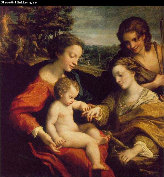 Correggio The Mystic Marriage of St. Catherine