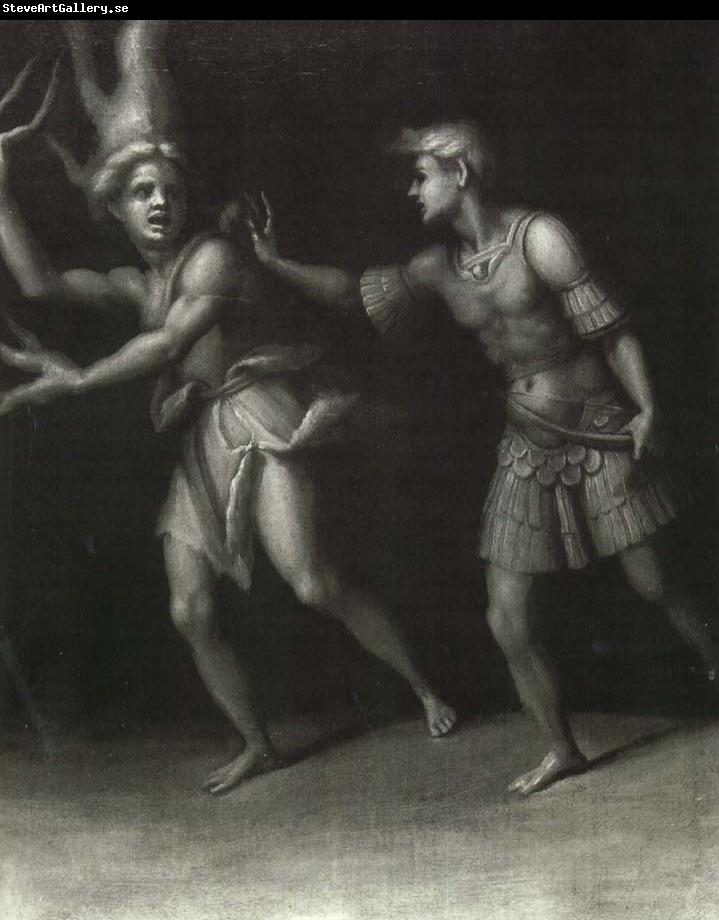 Pontormo Apollo and Daphne