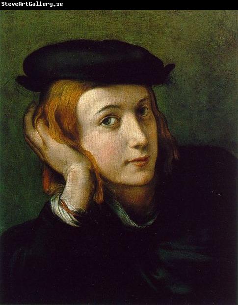 Correggio Portrait of a Young Man