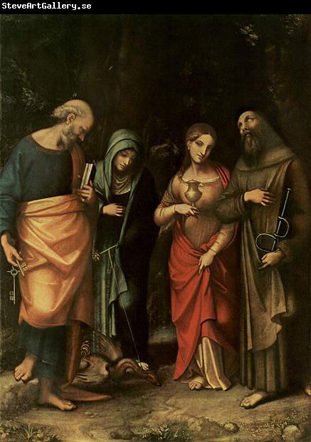 Correggio Vier Heilige