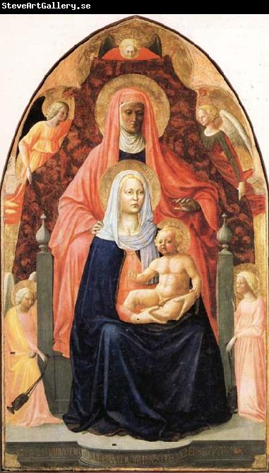 MASACCIO St.Anne Metterza