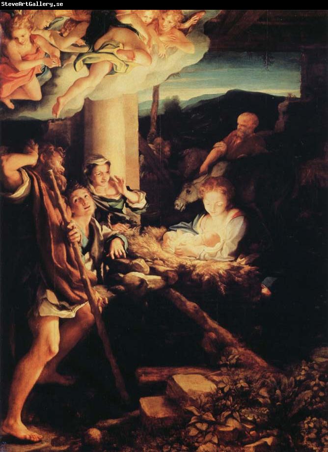 Correggio Adoration of the Shepherds