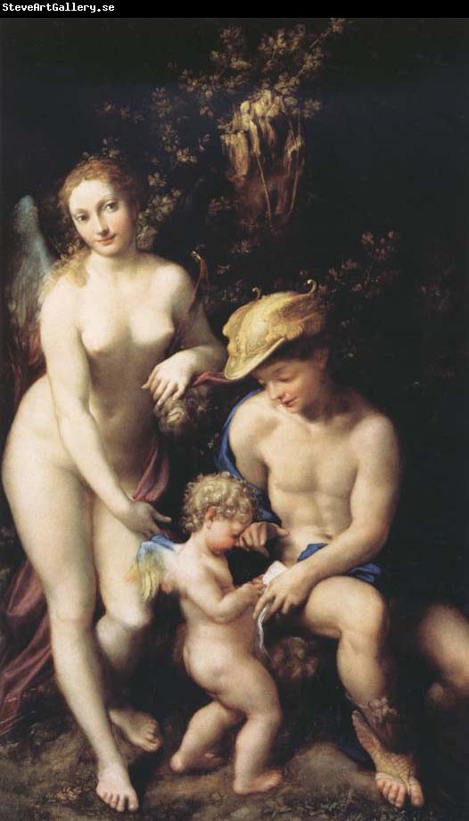 Correggio The Education of Cupid