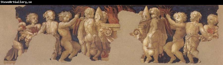 Correggio Frieze depicting the Christian Sacrifice