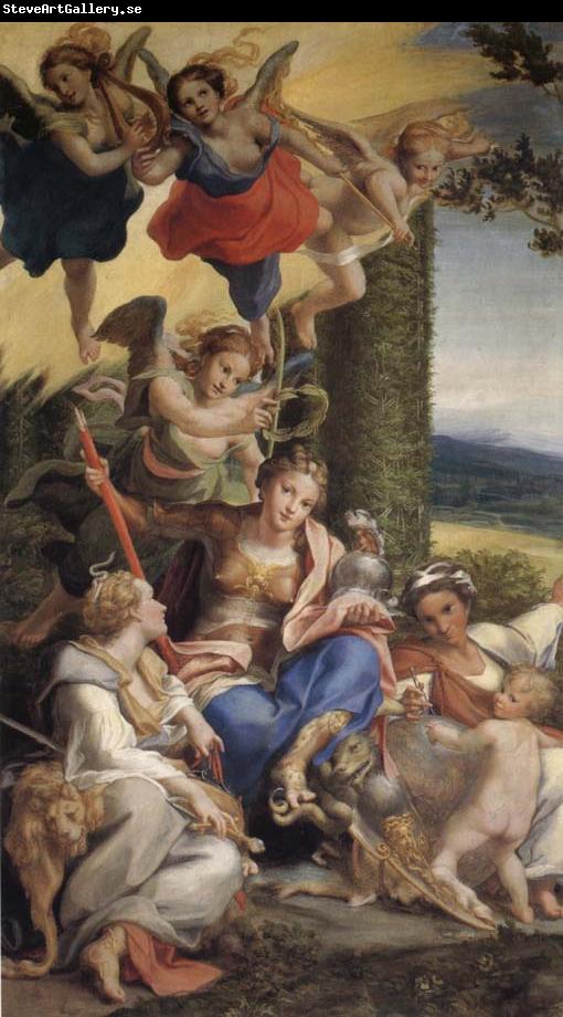 Correggio Allegory of Virtue