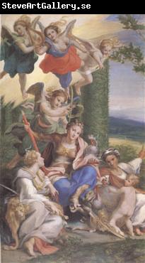 Correggio Allegory of the Virtues (mk05)