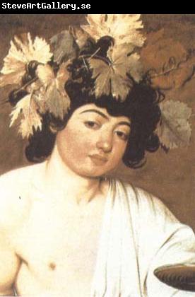 Caravaggio Bacchus (detail) (df01)